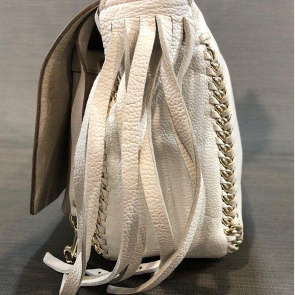 Coach Dakotah 34397 Cream Leather Shoulder Bag - Picture 5 of 16